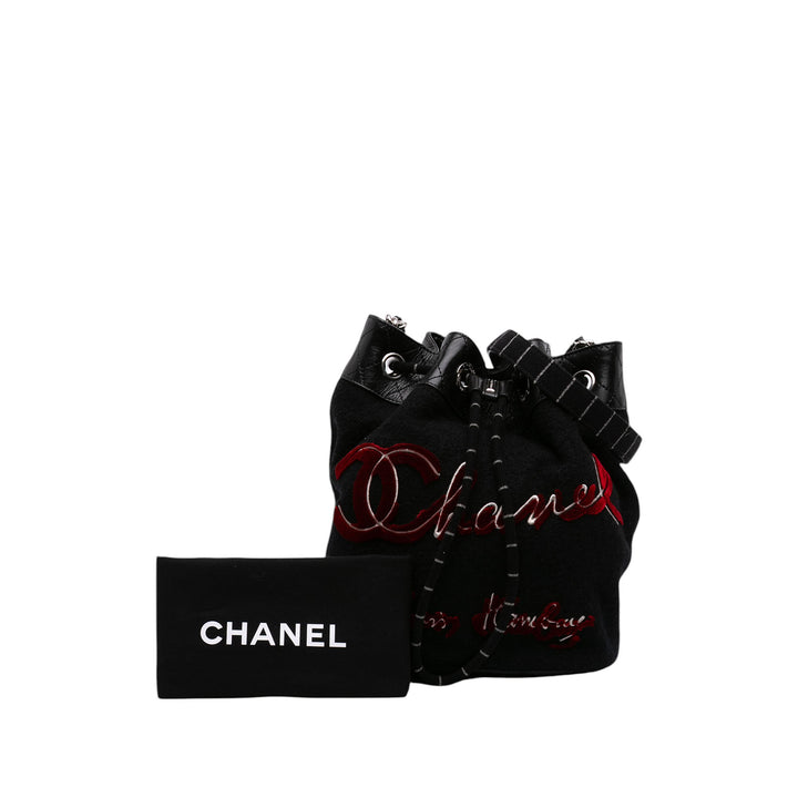 Chanel Paris Hamburg Laine Bucket Sac