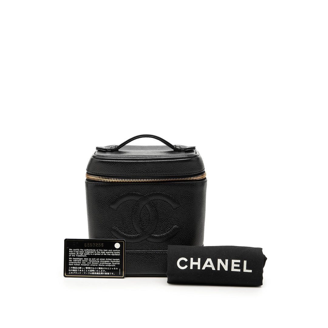 Chanel CC Caviar Vanity