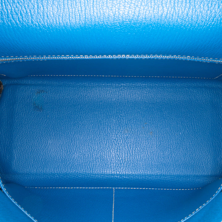 Epsom Candy Kelly II Sellier Verso 28 Blue - Gaby Paris