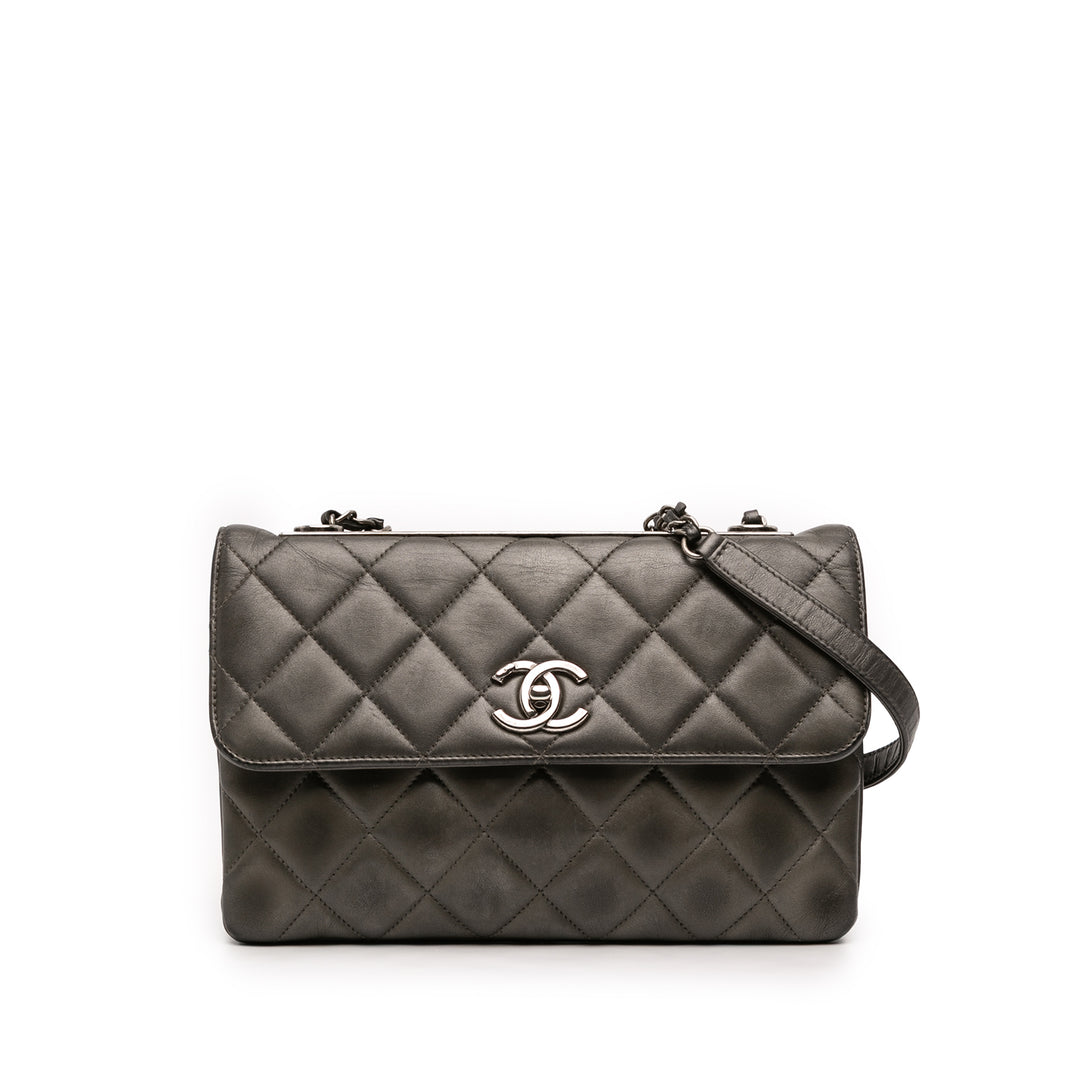Chanel Trendy CC à rabat Moyen Cuir d'agneau