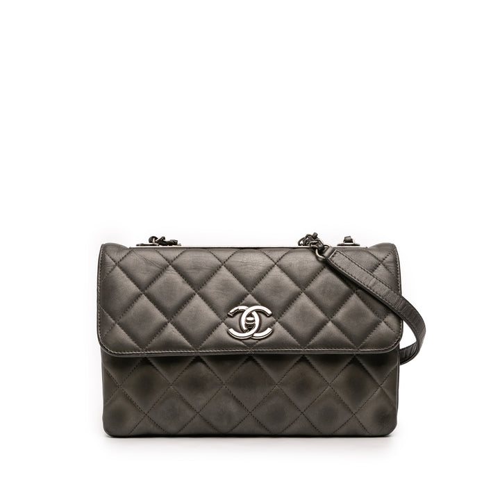 Chanel Trendy CC à rabat Moyen Cuir d'agneau