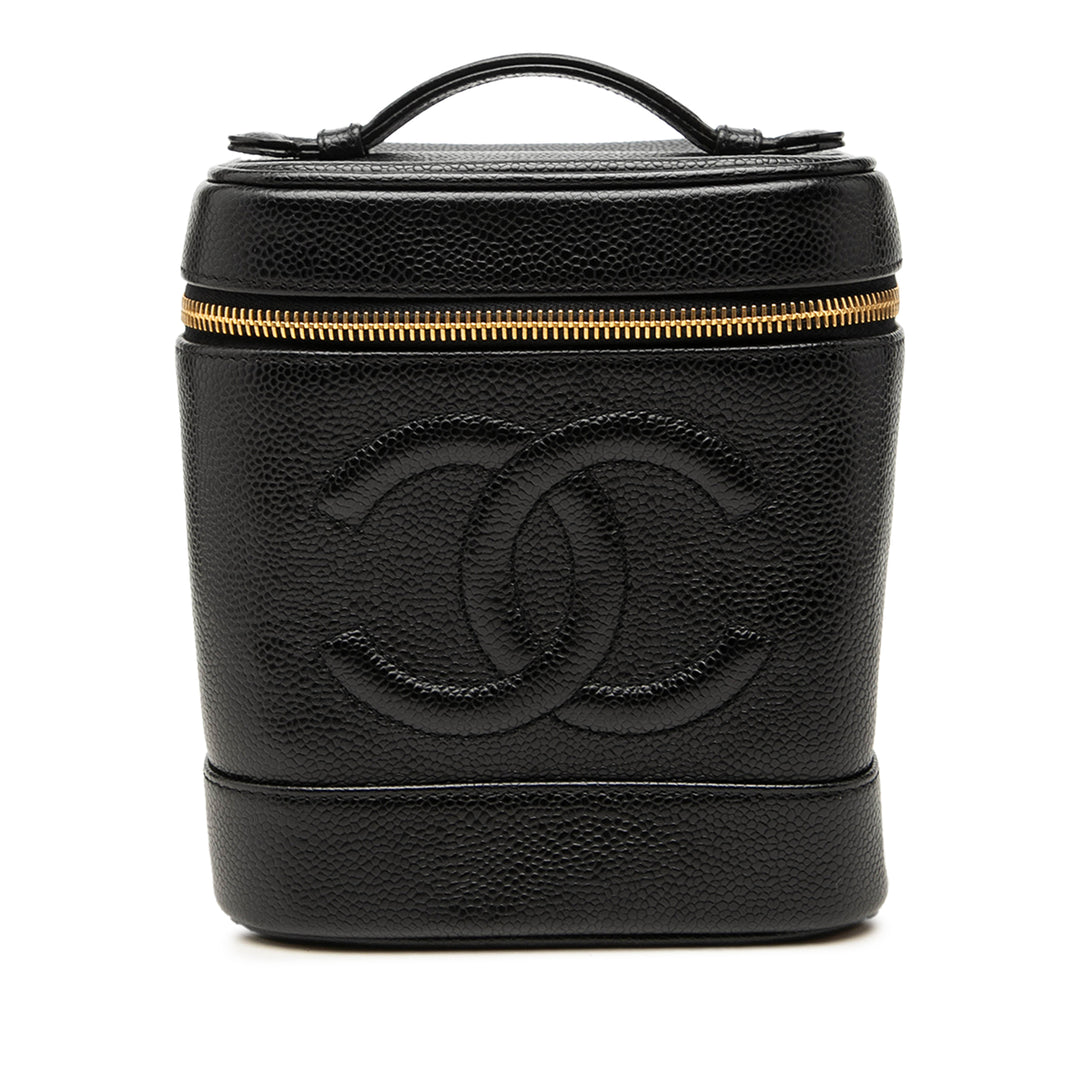 CC Vanity Cuir caviar Noir