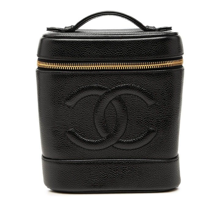 CC Vanity Cuir caviar Noir