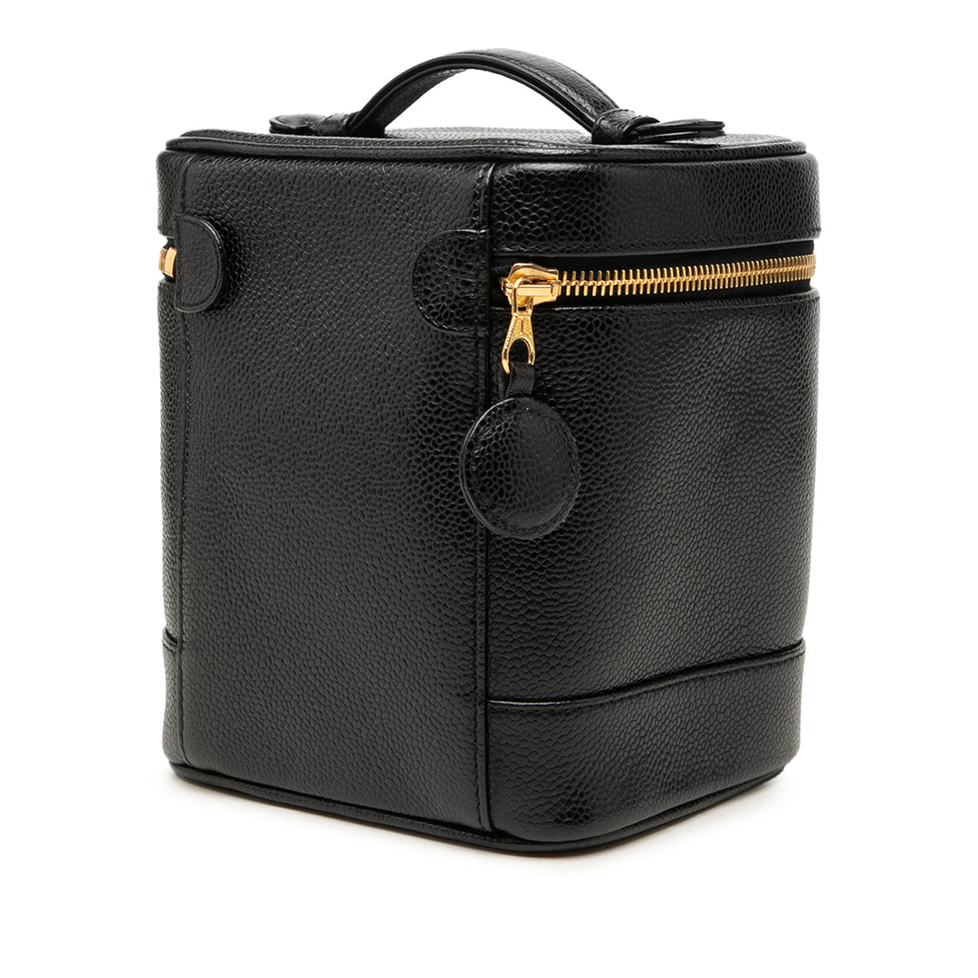 CC Vanity Cuir caviar Noir