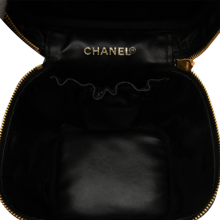 CC Vanity Cuir caviar Noir