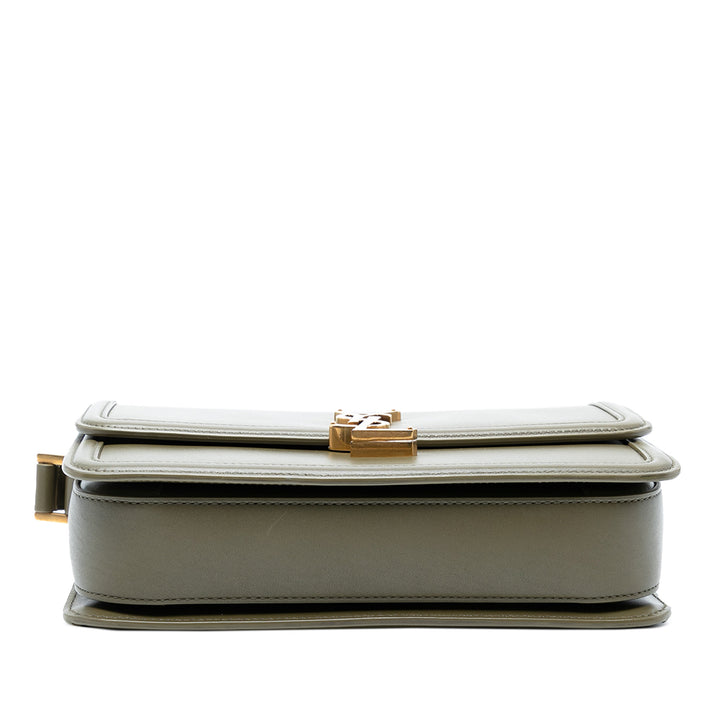 Saint Laurent Medium Cuir Solferino Sac cartable In Boîte Vert – GABY PARIS Authentique
