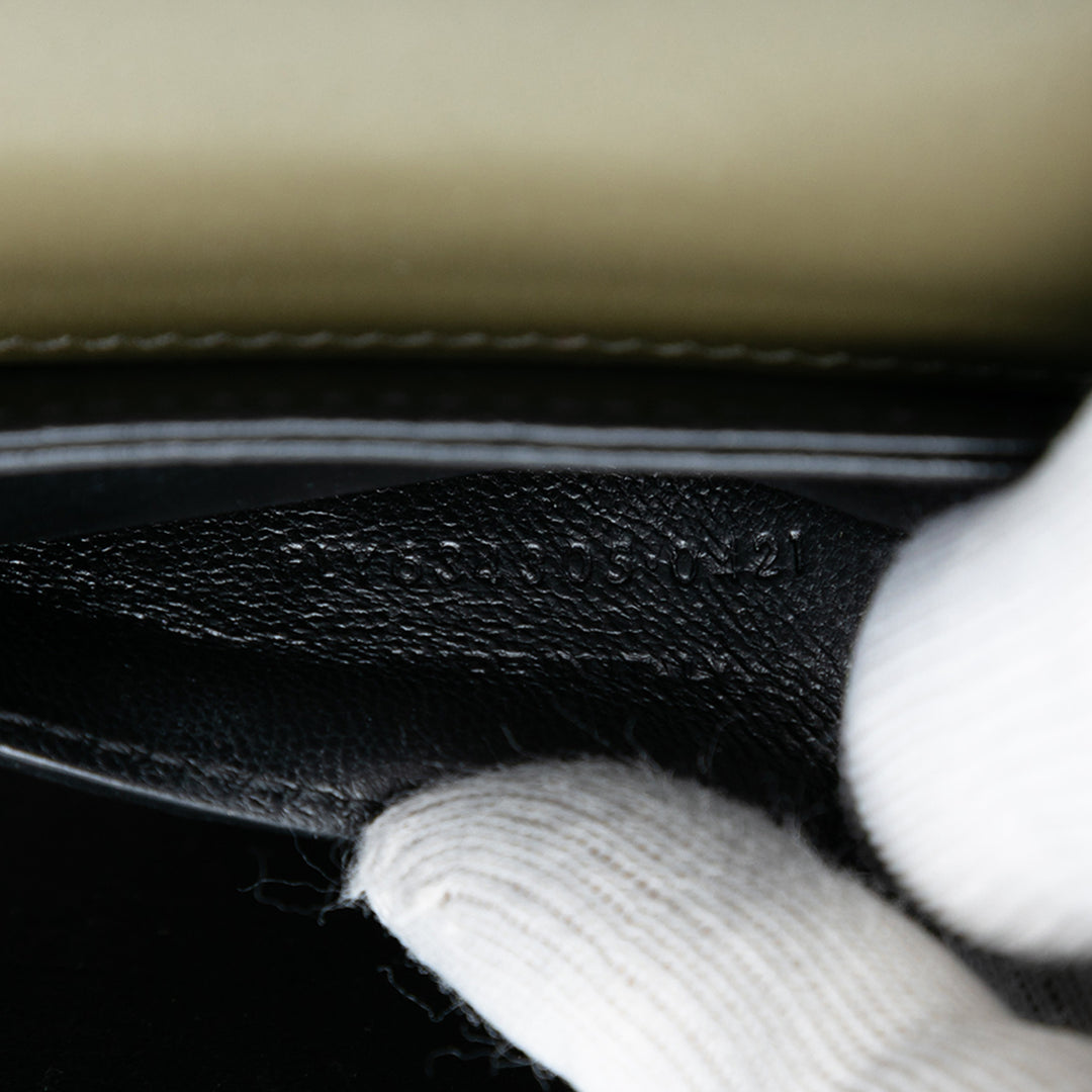 Saint Laurent Medium Cuir Solferino Sac cartable In Boîte Vert – GABY PARIS Authentique