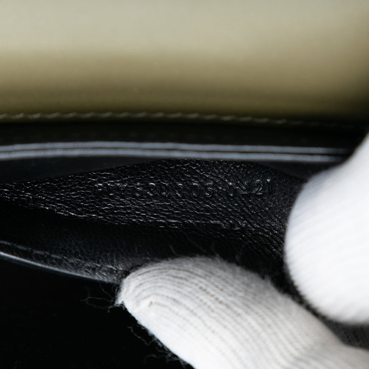 Saint Laurent Medium Cuir Solferino Sac cartable In Boîte Vert – GABY PARIS Authentique