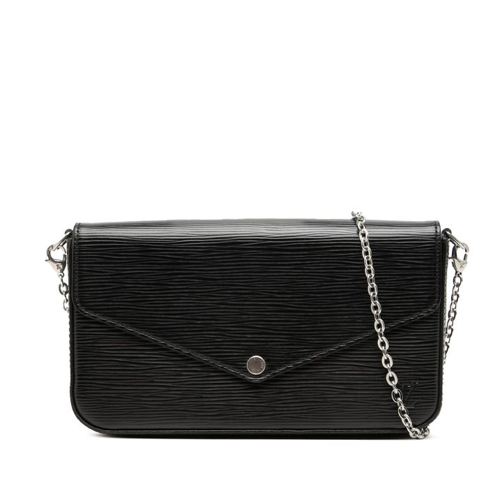 Pochette Felicie Épi Noir