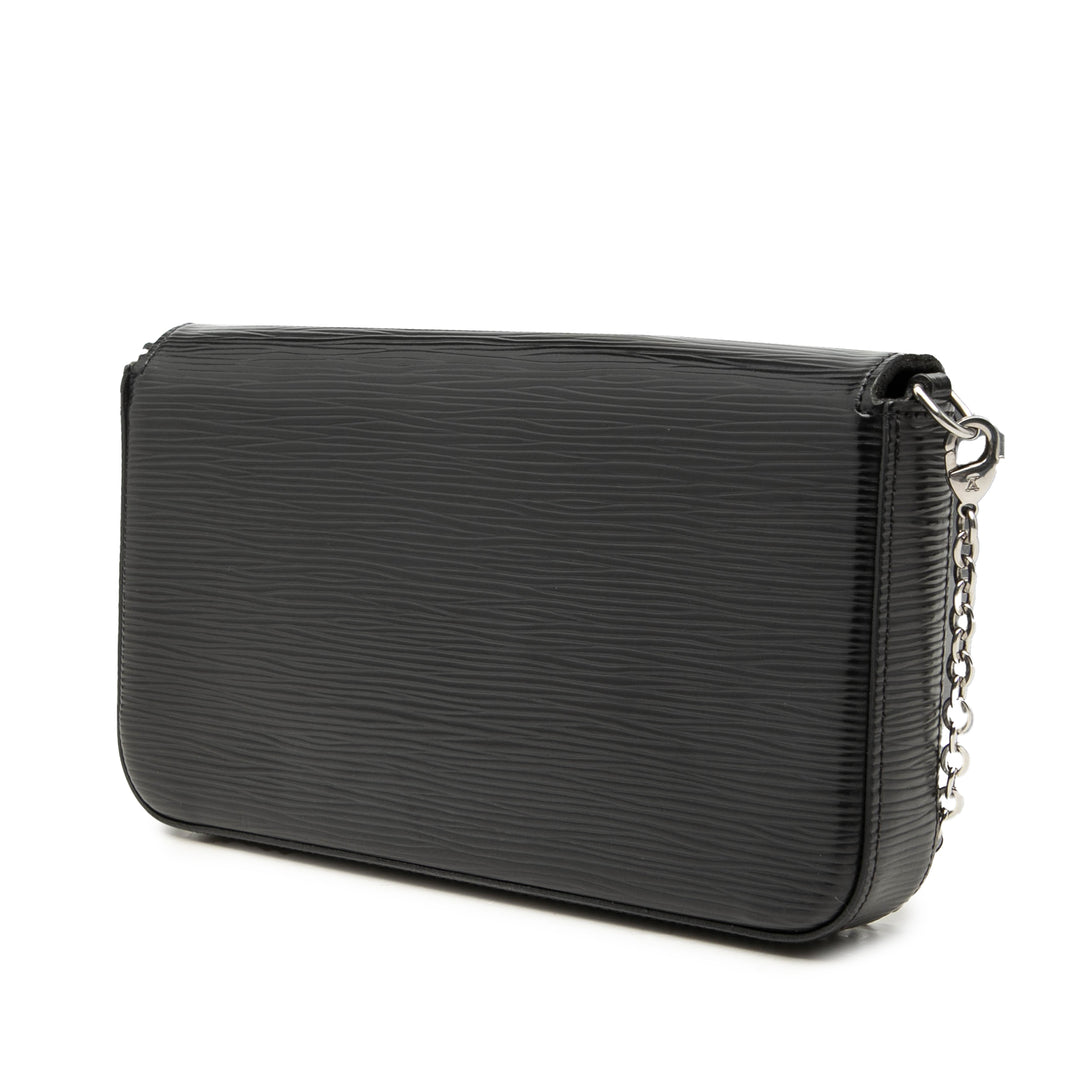 Pochette Felicie Épi Noir