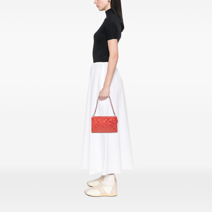 Chanel Matelassé embossé Lucky Symbols Pochette Rose – vue 6 – GABY PARIS