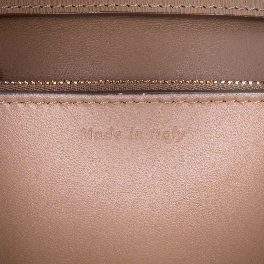 Celine Medium Liege Cuir de veau Classic Boîte Marron