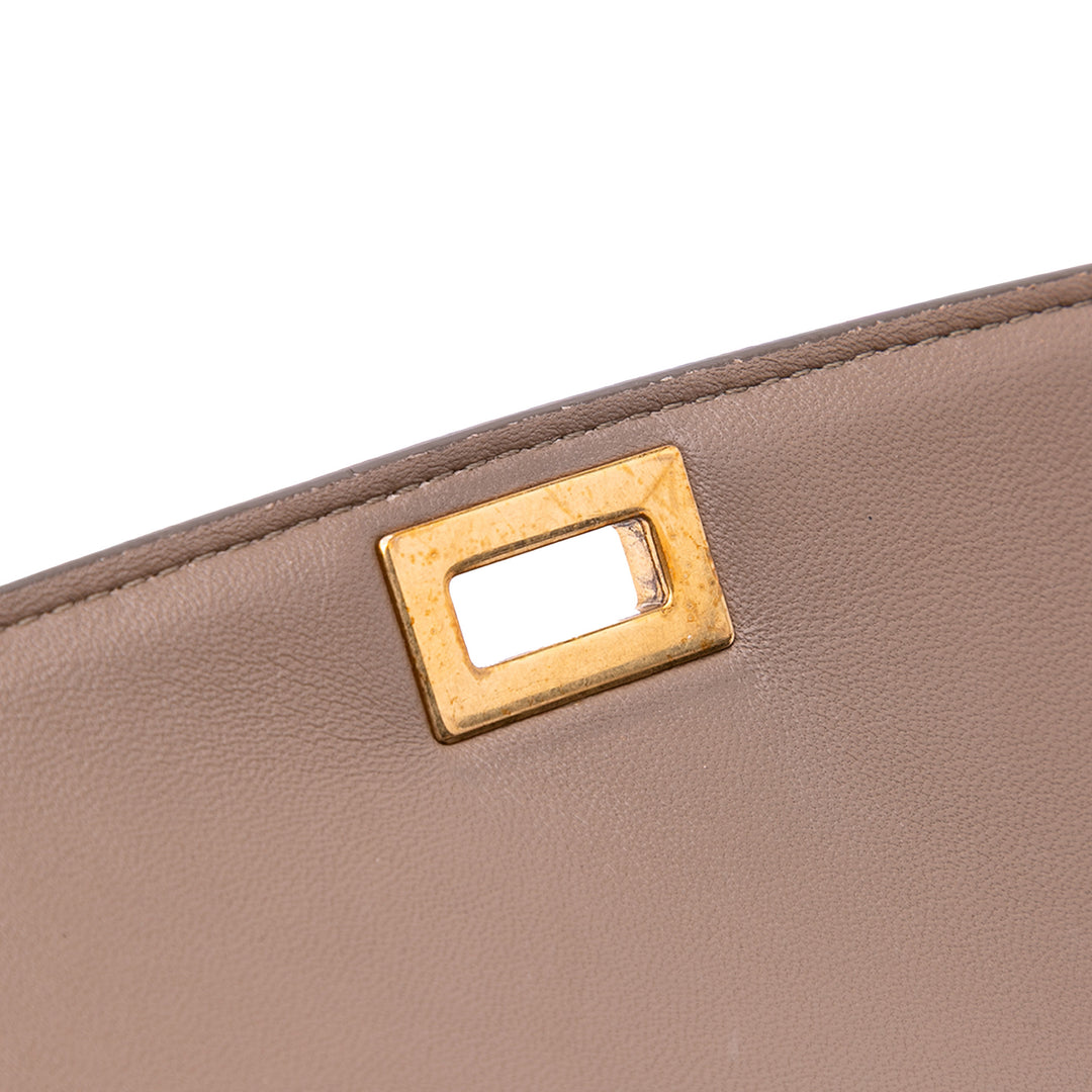 Celine Medium Liege Cuir de veau Classic Boîte Marron