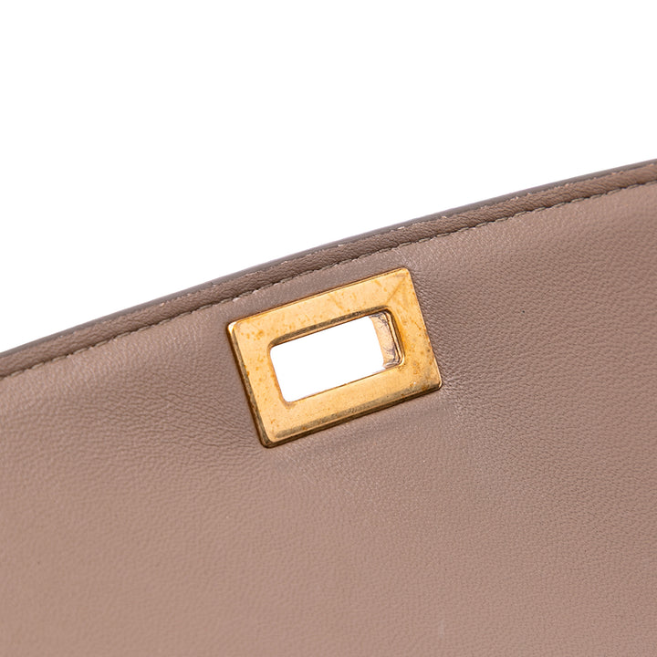 Celine Medium Liege Cuir de veau Classic Boîte Marron