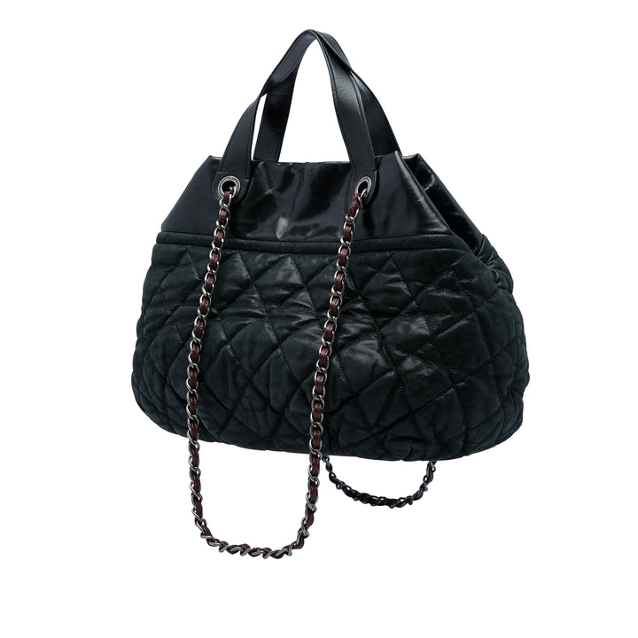 Chanel Large Matelassé Iridescent Cuir de veau In The Mix Sac