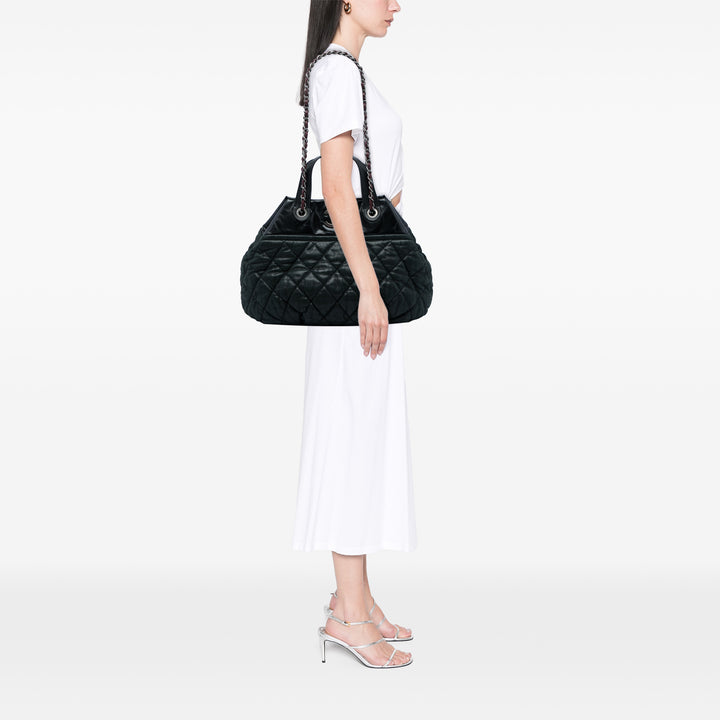 Chanel Large Matelassé Iridescent Cuir de veau In The Mix Sac
