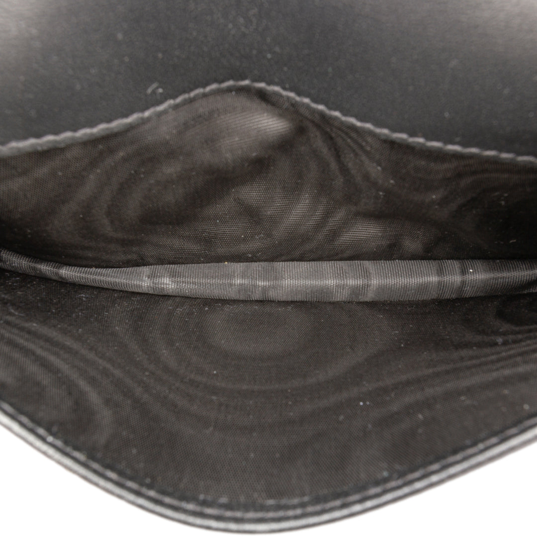 Dior Cuir de chèvre Saddle Portefeuille long