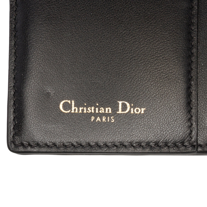 Dior Cuir de chèvre Saddle Portefeuille long