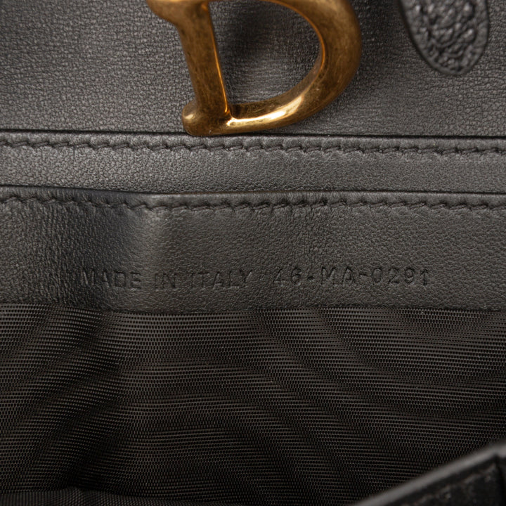 Dior Cuir de chèvre Saddle Portefeuille long