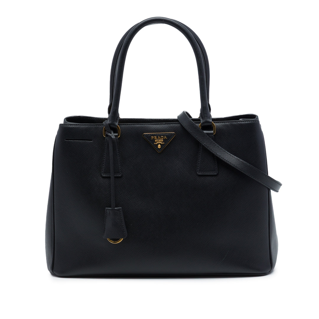 Lux Galleria Sac Moyen Saffiano Noir