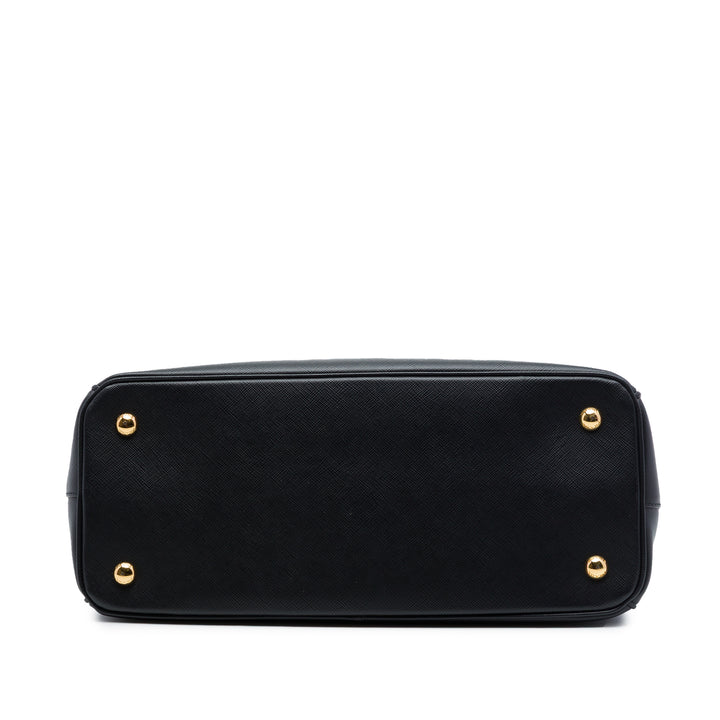 Lux Galleria Sac Moyen Saffiano Noir