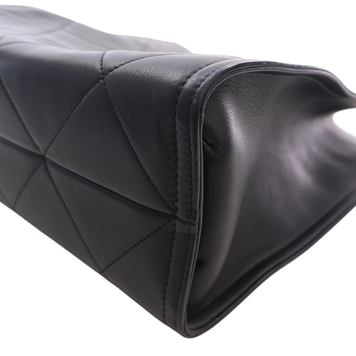 CC Matelassé Cabas Cuir d'agneau Noir