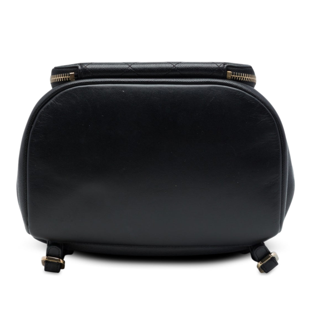 Chanel Sac à dos Business Affinity Cuir caviar Noir – vue 3 – GABY PARIS