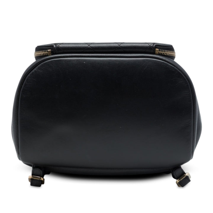 Chanel Sac à dos Business Affinity Cuir caviar Noir – vue 3 – GABY PARIS