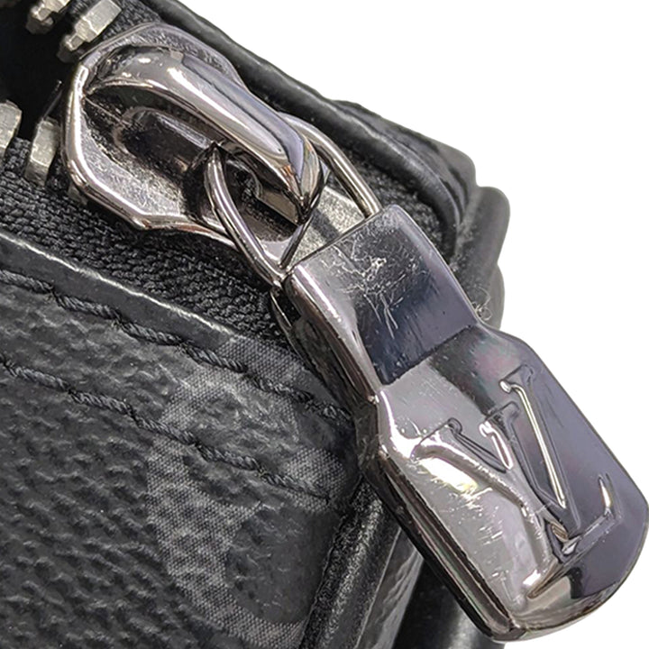 Reverse Keepall Bandouliere 25 Monogram Eclipse Noir
