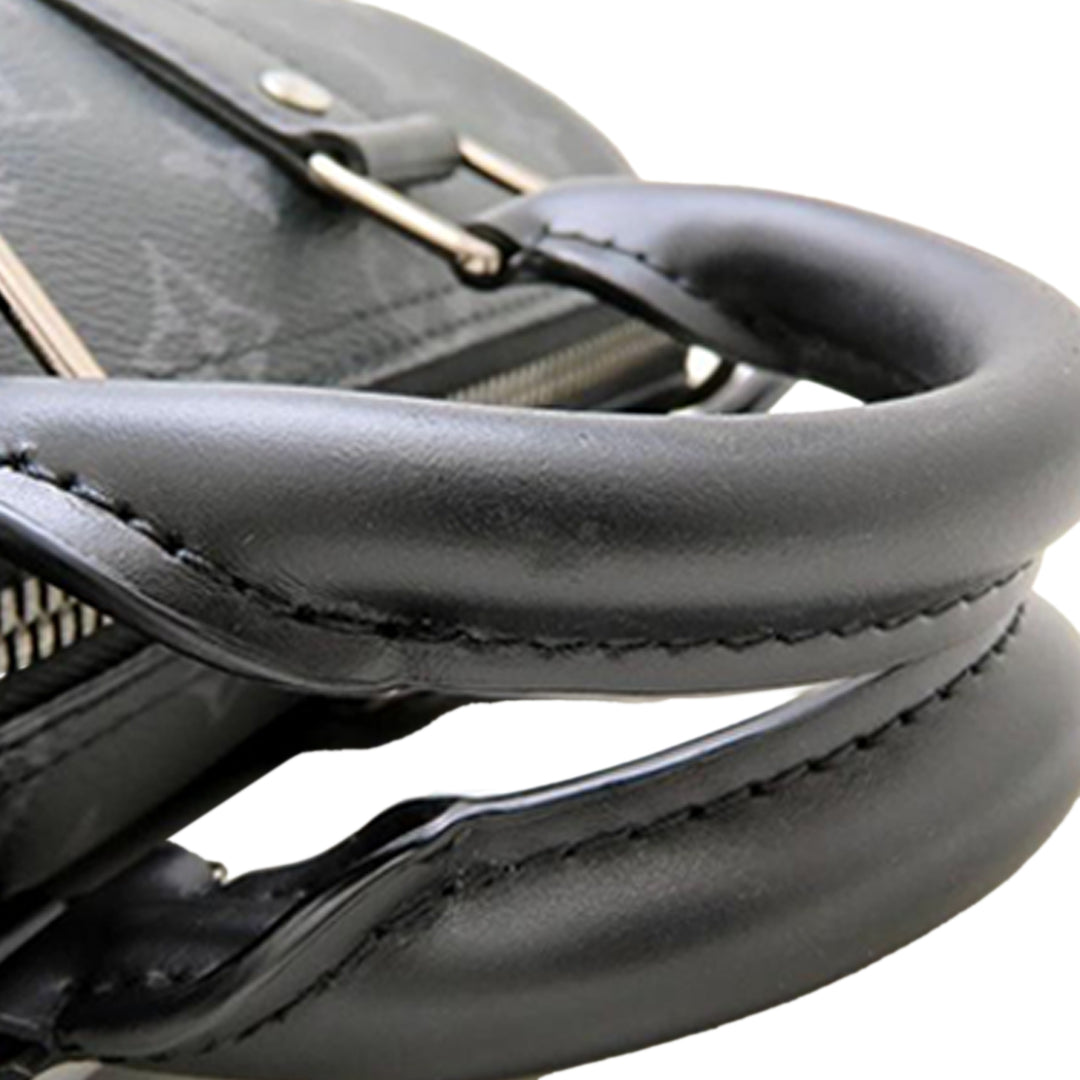 Reverse Keepall Bandouliere 25 Monogram Eclipse Noir