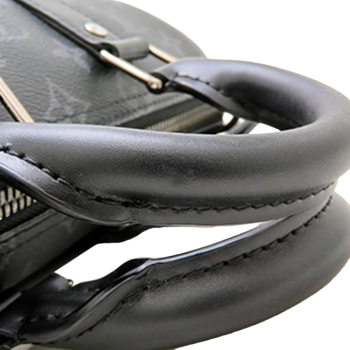 Reverse Keepall Bandouliere 25 Monogram Eclipse Noir