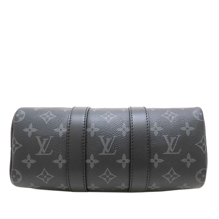 Reverse Keepall Bandouliere 25 Monogram Eclipse Noir