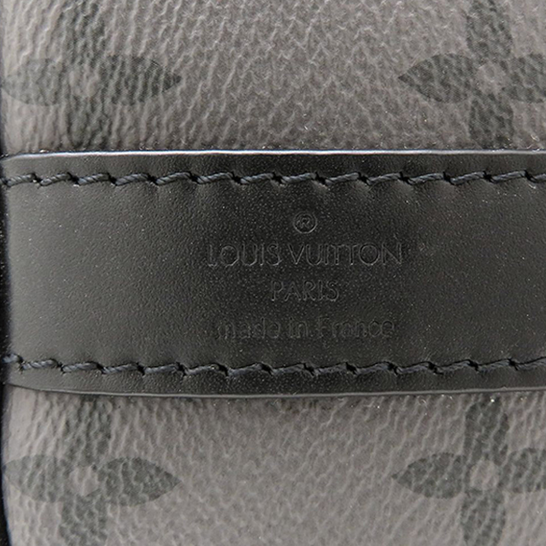 Reverse Keepall Bandouliere 25 Monogram Eclipse Noir