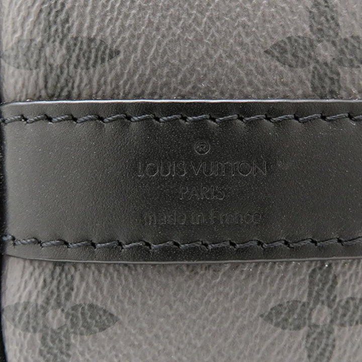 Reverse Keepall Bandouliere 25 Monogram Eclipse Noir