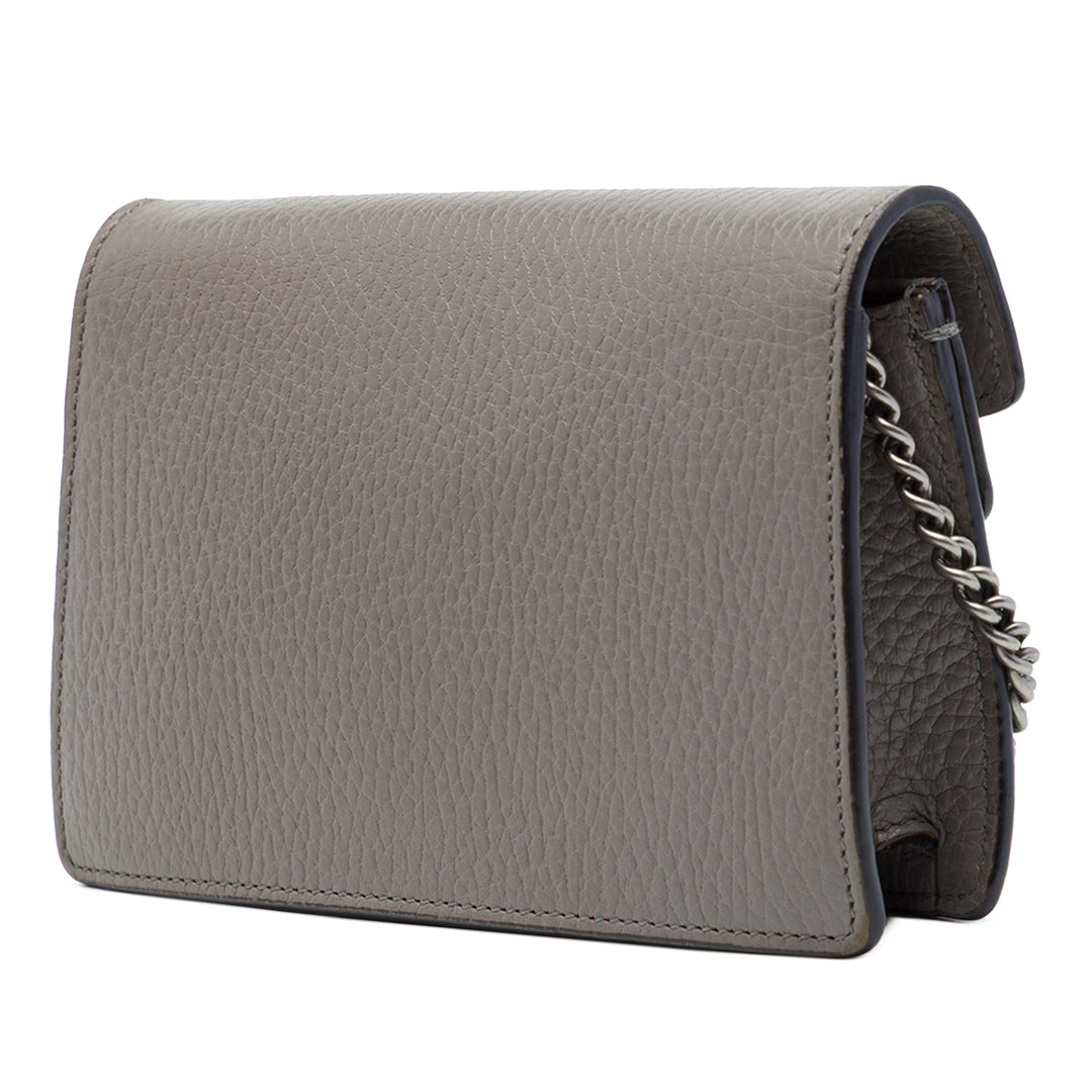 Dionysus Sac Mini Cuir de veau Gris