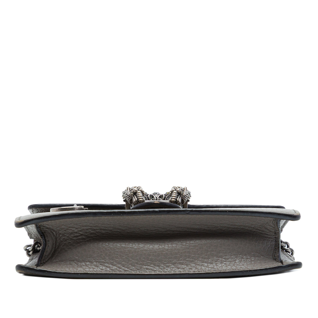 Dionysus Sac Mini Cuir de veau Gris