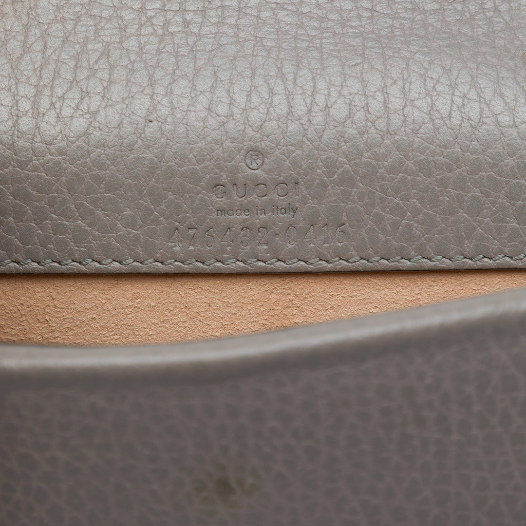 Dionysus Sac Mini Cuir de veau Gris