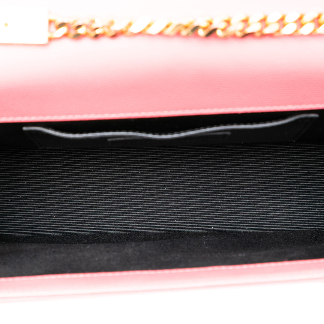 Saint Laurent Medium Grain De Poudre Monogram Kate Sac porté croisé