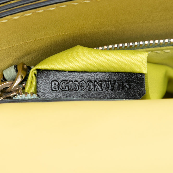Valentino Tricolor Rockstud Wristlet Pochette