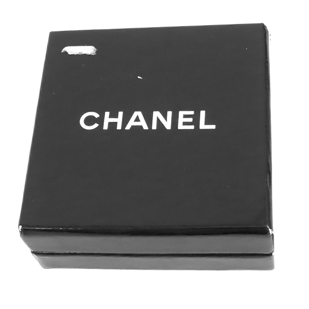 Chanel plaqué CC Clip on Boucles d’oreilles