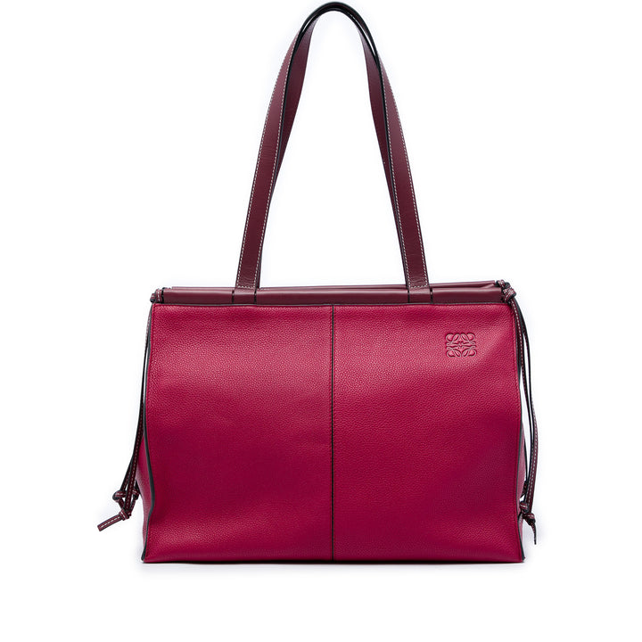 LOEWE Cushion Cabas Moyen Cuir