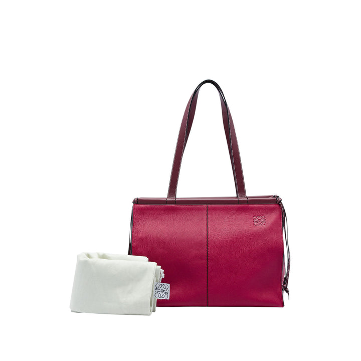 LOEWE Cushion Cabas Moyen Cuir