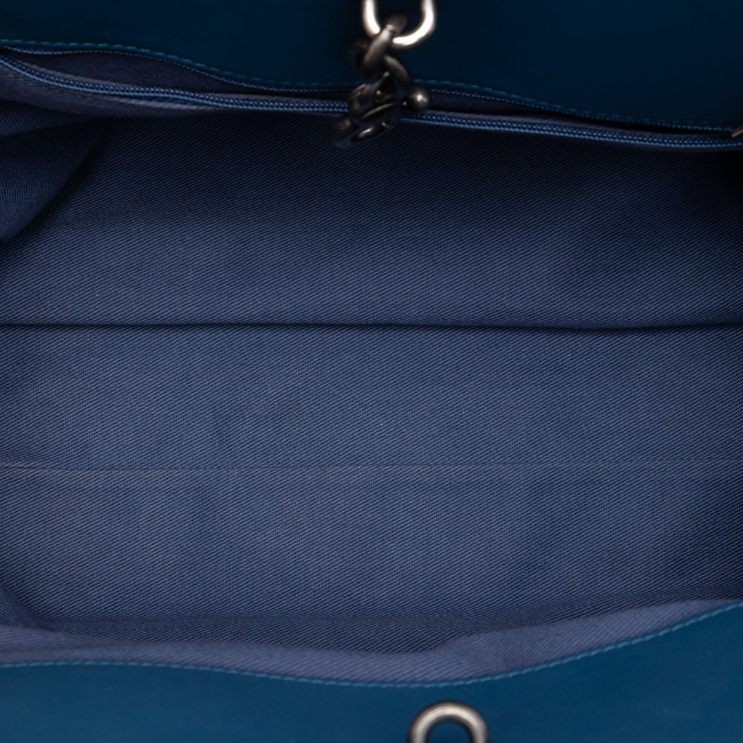 Chanel CC Matelassé vieilli Sac bowling Cuir de veau