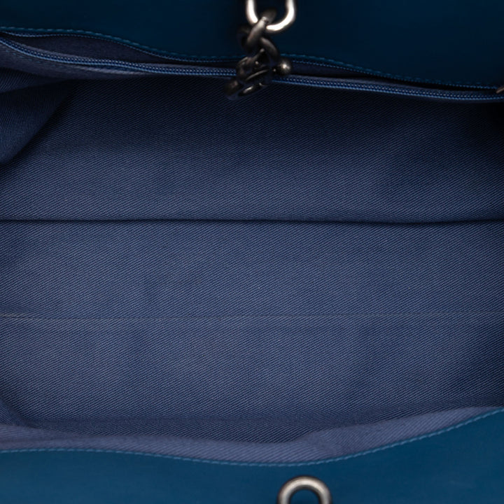 Chanel CC Matelassé vieilli Sac bowling Cuir de veau
