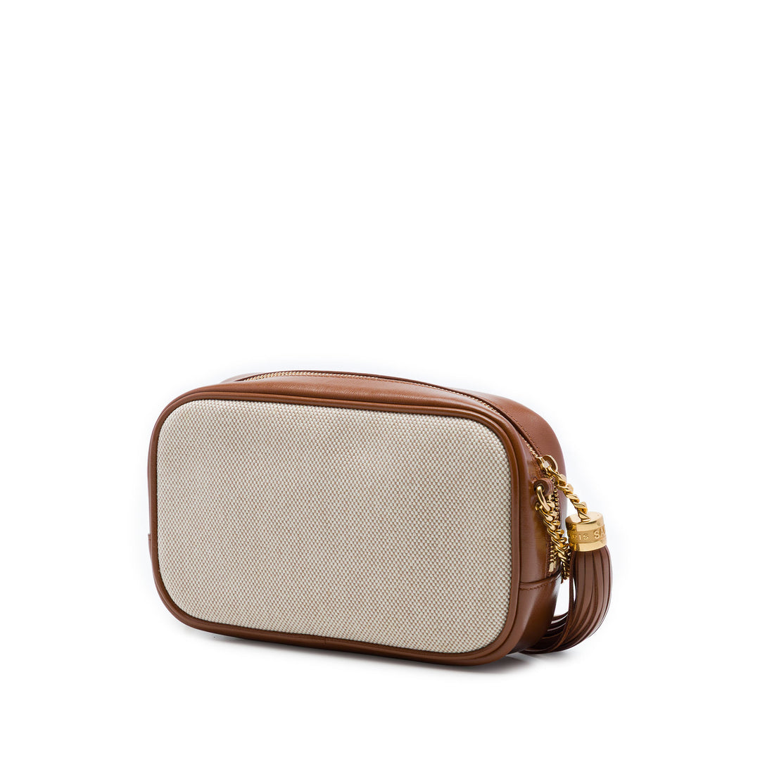 Saint Laurent Mini Toile Monogram Lou Sac caméra