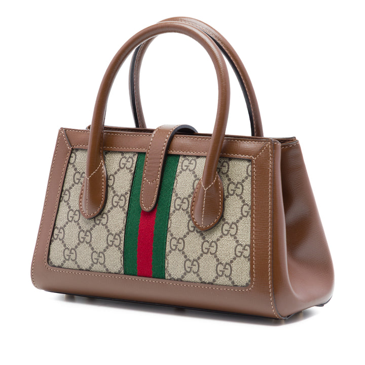 Gucci Small GG Supreme Web Jackie 1961 Cabas
