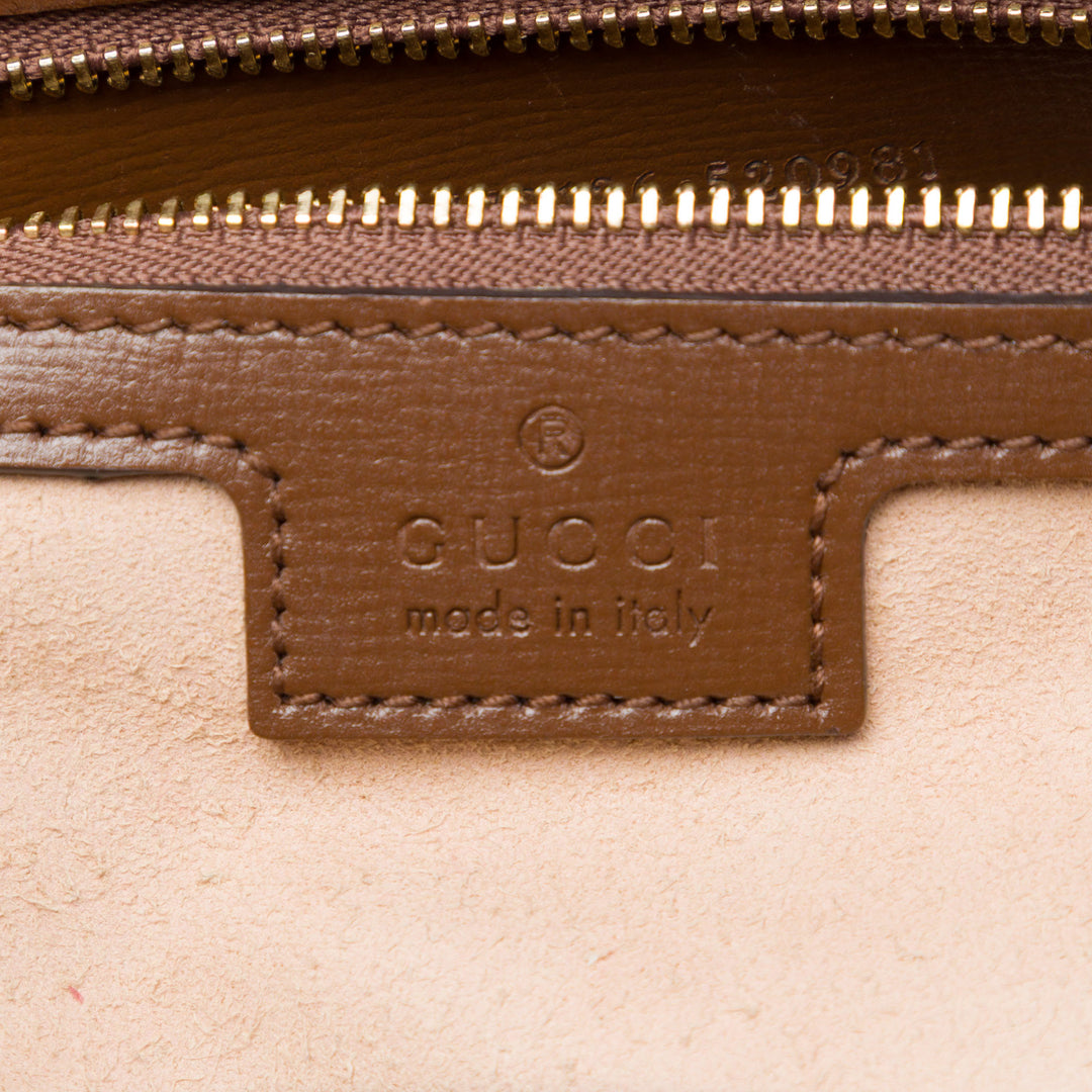 Gucci Small GG Supreme Web Jackie 1961 Cabas