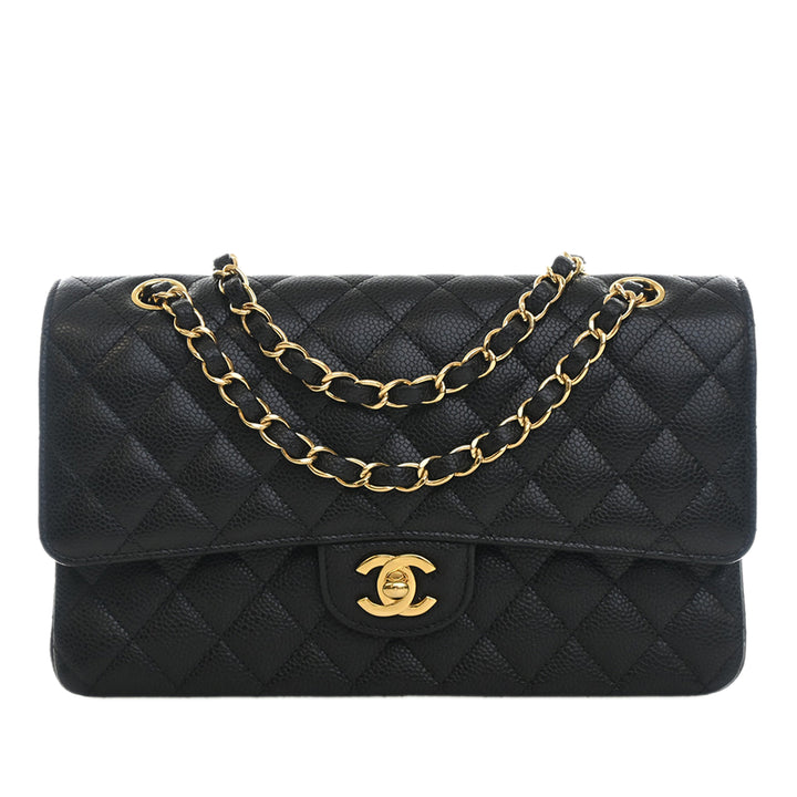 Chanel Medium Classic Caviar Double rabat