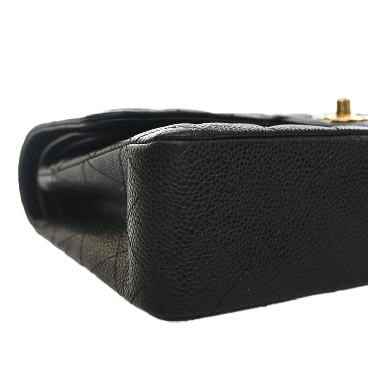 Chanel Medium Classic Caviar Double rabat