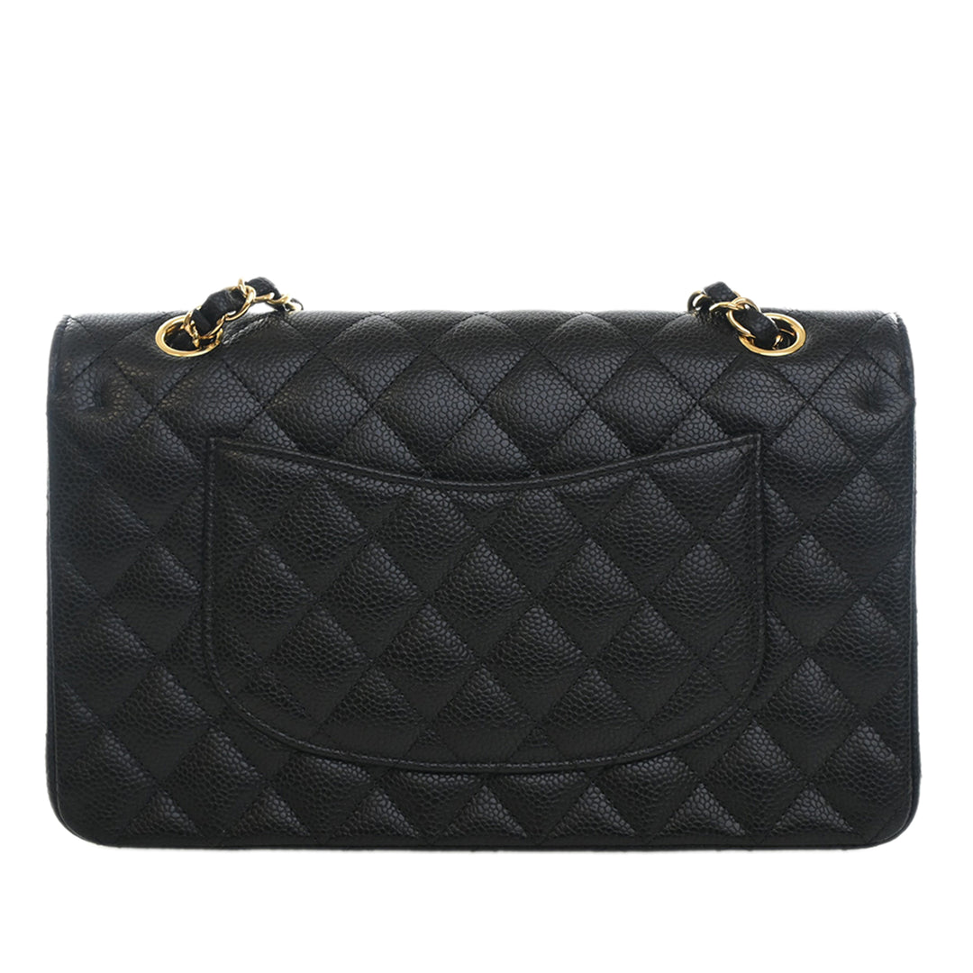 Chanel Medium Classic Caviar Double rabat